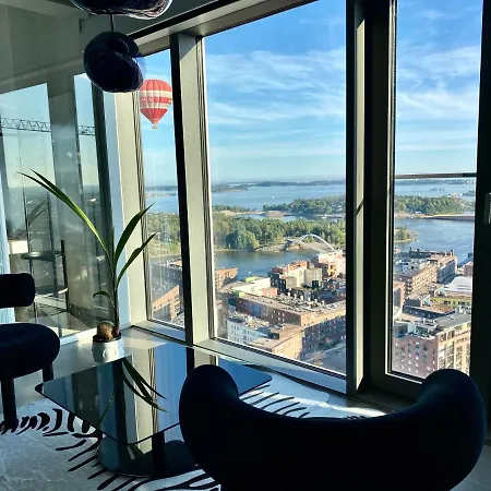 Luxury Skyscraper With Amazing View Over Apartment