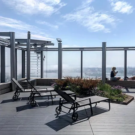 Luxury Skyscraper With Amazing View Over