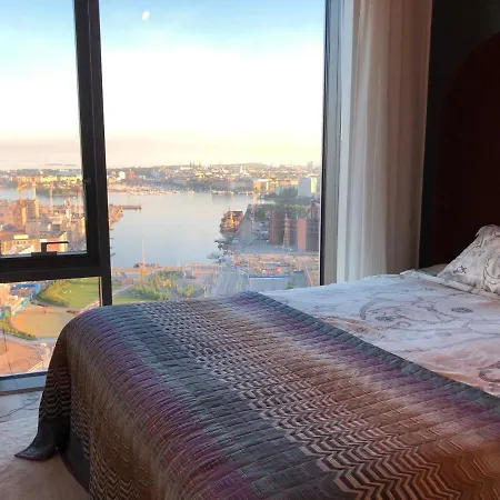 Huoneisto 100m2 Luxury Skyscraper With Amazing View Over Helsinki