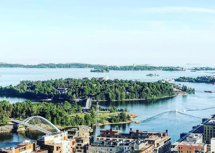 Апартаменты 100m2 Luxury Skyscraper With Amazing View Over