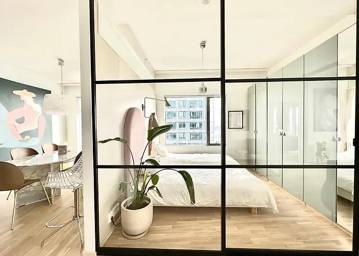 100m2 Luxury Skyscraper With Amazing View Over Апартаменты *